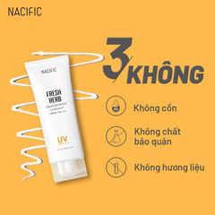 Kem Chống Nắng NACIFIC Fresh Herb Origin Sun Block Calendula SPF 50+/PA++++ Làm Dịu Da Chiết Xuất Hoa Cúc 50ml