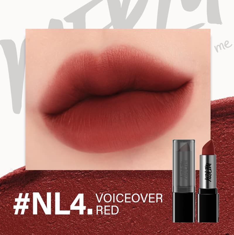 Son Thỏi Lì Merzy Noir In The Lipstick 3.3gr