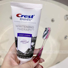 Kem Đánh Răng Crest 3D White Deep Clean Charcoal Than Hoạt Tính 116gr