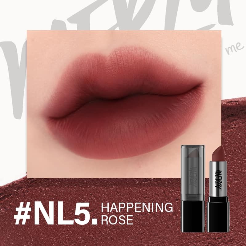 Son Thỏi Lì Merzy Noir In The Lipstick 3.3gr