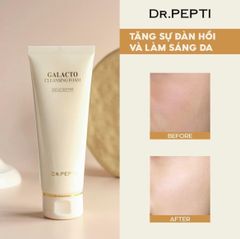 Sữa Rửa Mặt Dr.Pepti+ Galacto Cleansing Foam Giúp Dưỡng Ẩm 110ml