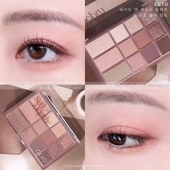 Bảng Phấn Mắt 12 Ô CLIO Shade & Shadow Palette NEW 9.6gr #02 Soft Depth