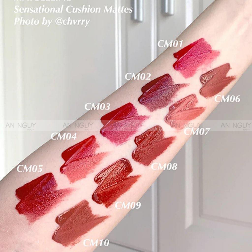 Son Kem Mịn Lì Như Nhung Cushion Mattes Maybelline New York 6.4ml