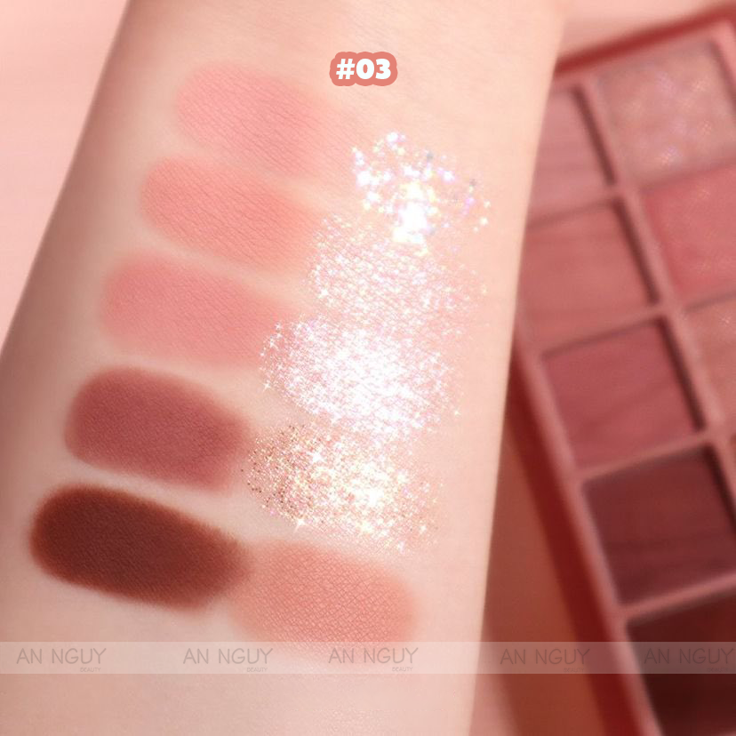 Phấn Mắt 10 Ô Romand Better Than Palette Siêu Lấp Lánh