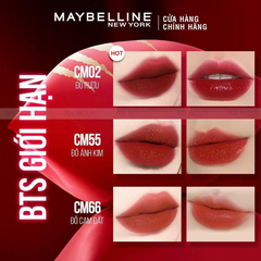 Son Kem Mịn Lì Như Nhung Maybelline New York Cushion Mattes (Phiên Bản Giới Hạn) 6.4ml