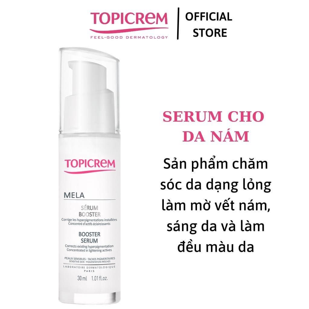 Tinh Chất Topicrem MELA Booster Serum Giảm Thâm Nám 30ml