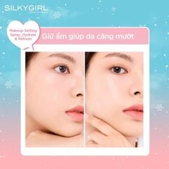 Xịt Khóa Nền Silkygirl Makeup Setting Spray 70ml