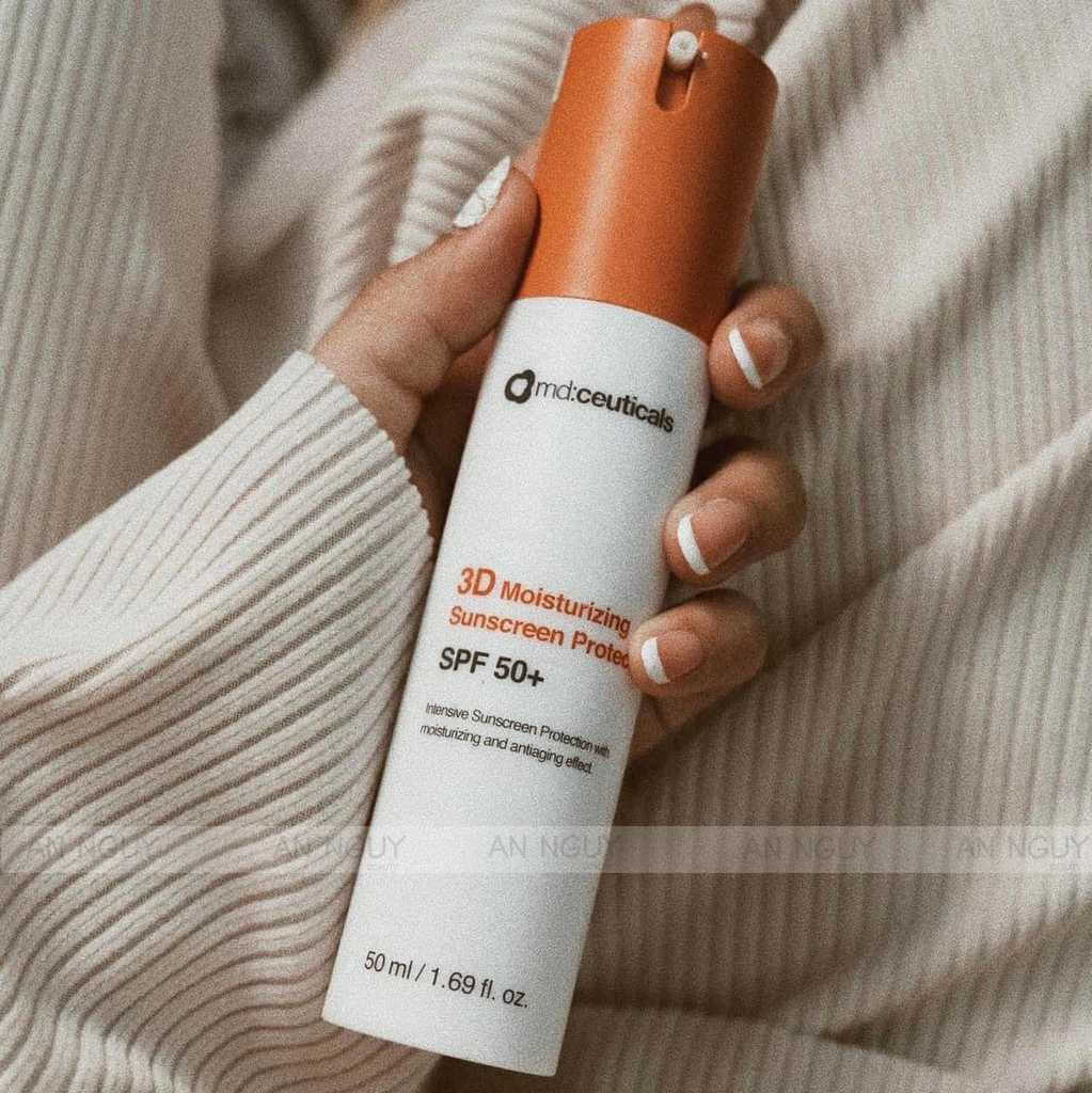 Kem Chống Nắng Md:ceuticals 3D Moisturizing Suncreen Protection SPF50+ Giữ Ẩm Cho Da 50ml