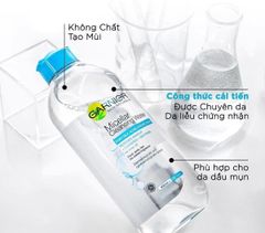 Nước Tẩy Trang Garnier Micellar Cleansing Water For Oily & Acne-Prone Skin Dành Cho Da Dầu Và Mụn