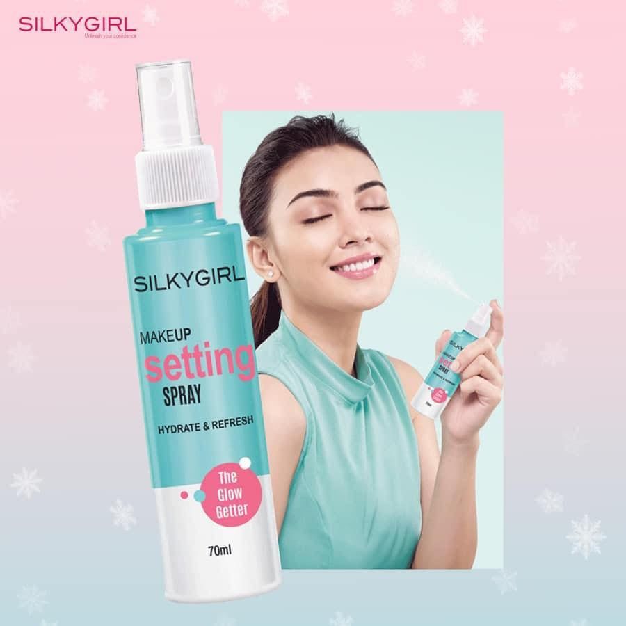 Xịt Khóa Nền Silkygirl Makeup Setting Spray 70ml