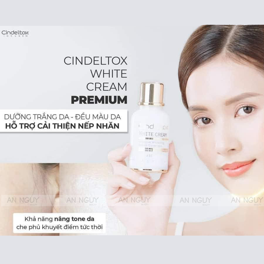 Kem Dưỡng Trắng INCUGEN Cindel Tox White Cream 50mlKem Dưỡng Trắng