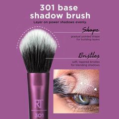 Bộ Cọ Trang Điểm Mắt 3 Cây Real Techniques Eye Shade + Blend Brush Set