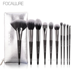 Bộ Cọ 10 Cọ Trang Điểm Focallure Brushes Set Kèm Túi Đựng