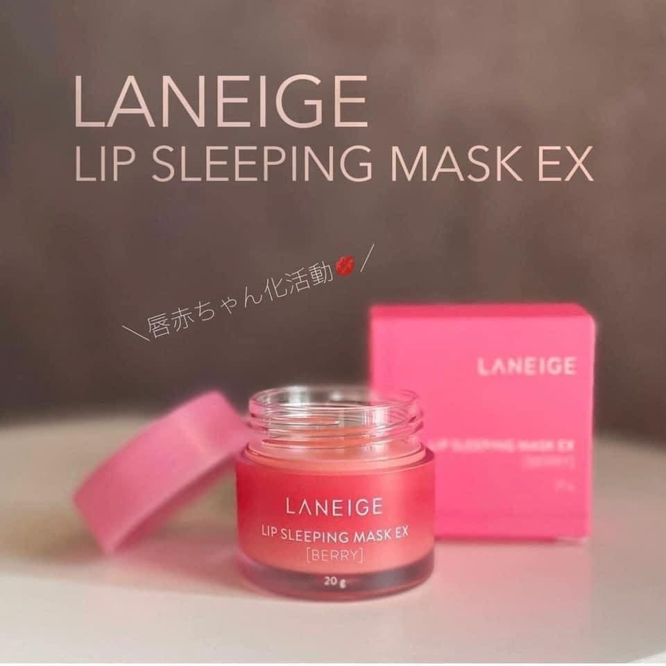 Mặt Nạ Ngủ Môi Laneige Sleeping Mask Dưỡng Ẩm, Hỗ Trợ Giảm Thâm Môi