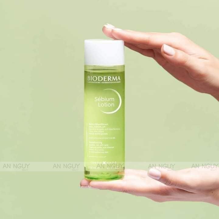 Nước Cân Bằng Bioderma Sébium Lotion Cho Da Dầu & Hỗn Hợp