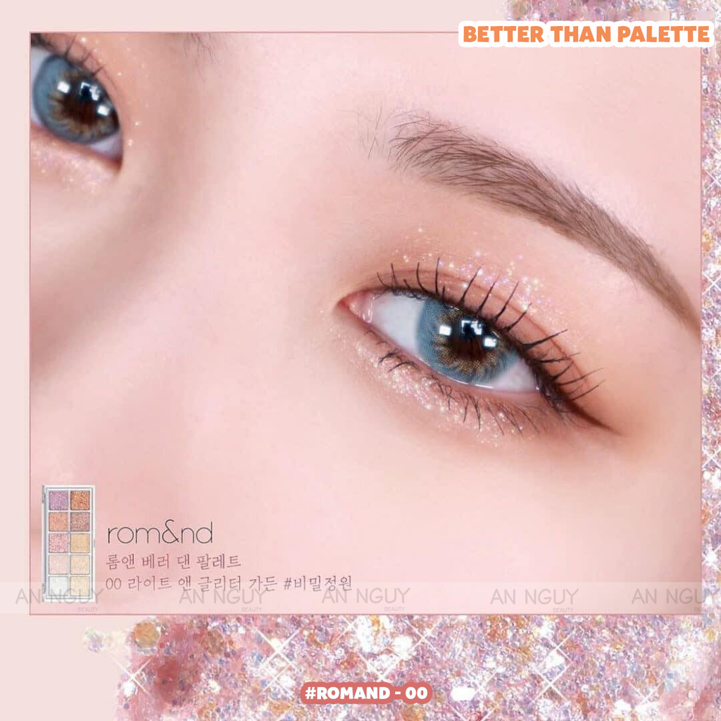 Phấn Mắt 10 Ô Romand Better Than Palette Siêu Lấp Lánh