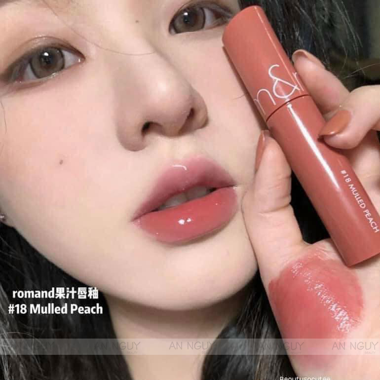 Son Tint Bóng Romand Juicy Lasting Tint Ripe Fruit 5.5gr