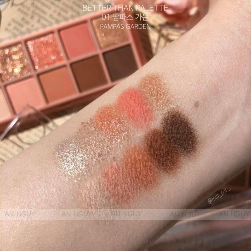 Phấn Mắt 10 Ô Romand Better Than Palette Siêu Lấp Lánh