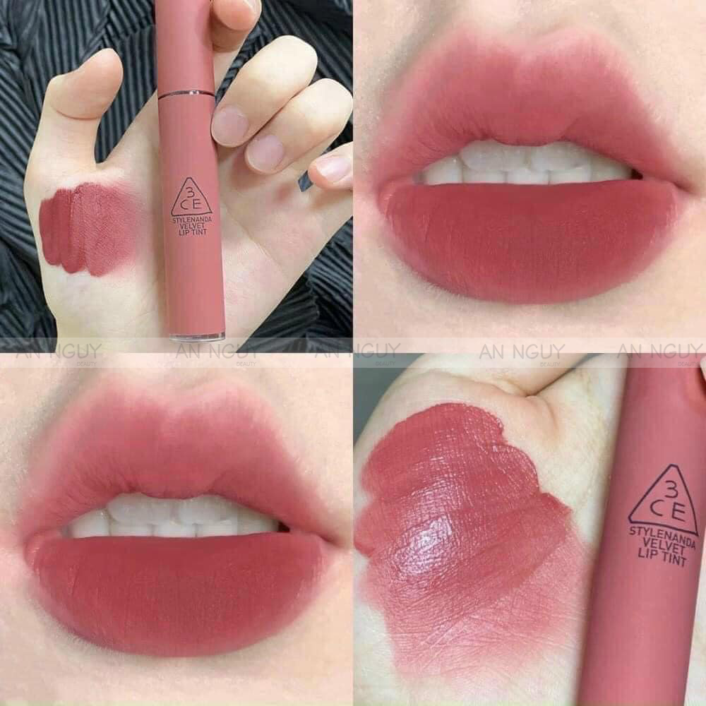 Son Kem Lì 3CE Velvet Lip Tint Lên Chuẩn Màu, Mịn Mượt 4gr