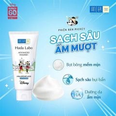 Sữa Rửa Mặt Hada Labo Advanced Nourish Hyaluronic Acid Cleanser Dưỡng Ẩm, Sạch Sâu 80gr