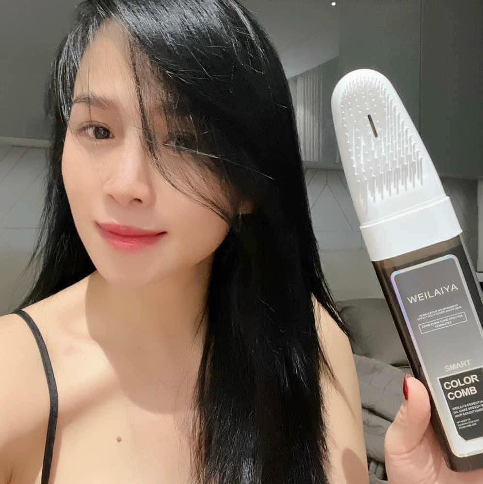 Kem Nhuộm Tóc Weilaiya Natural Black