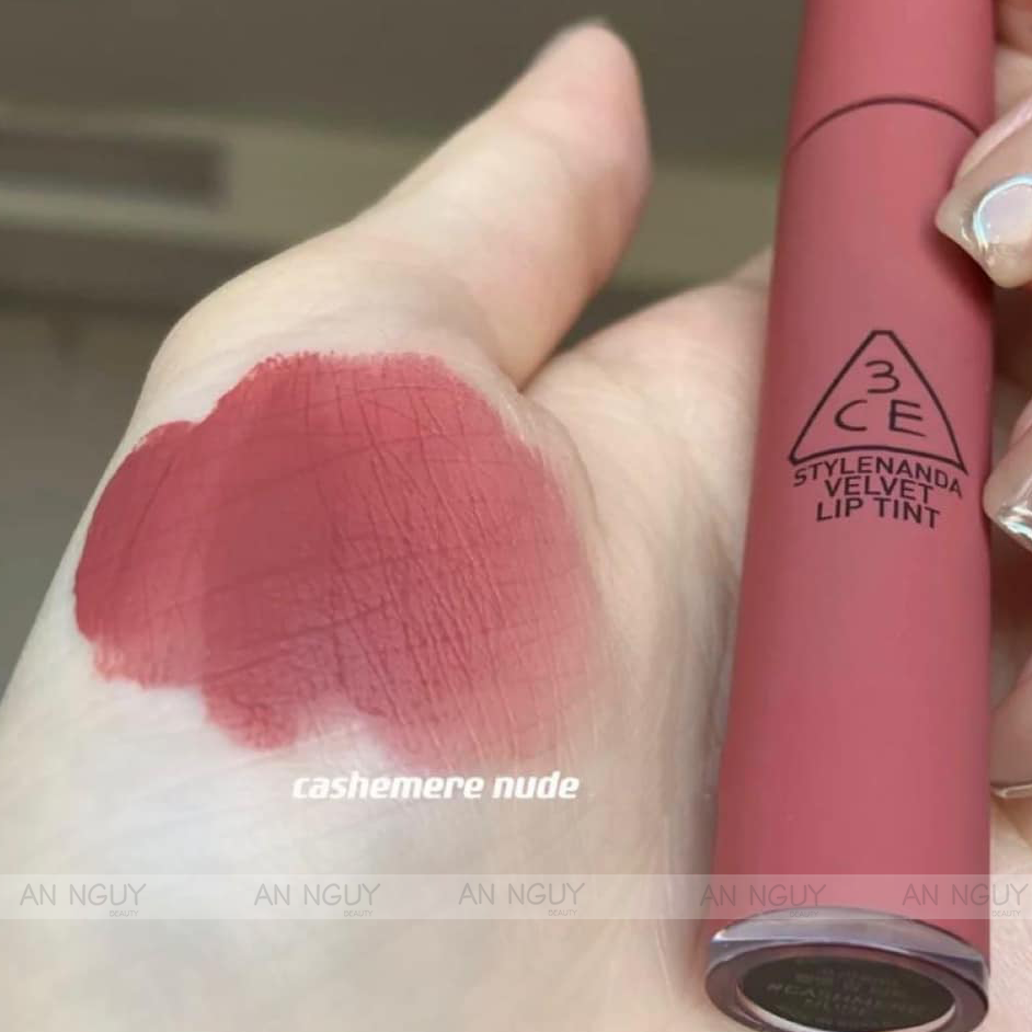 Son Kem Lì 3CE Velvet Lip Tint Lên Chuẩn Màu, Mịn Mượt 4gr