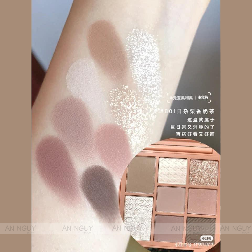 Bảng Phấn Mắt 8 Ô Gogo Tales Retro Mist Eyeshadow Palette 11.5gr