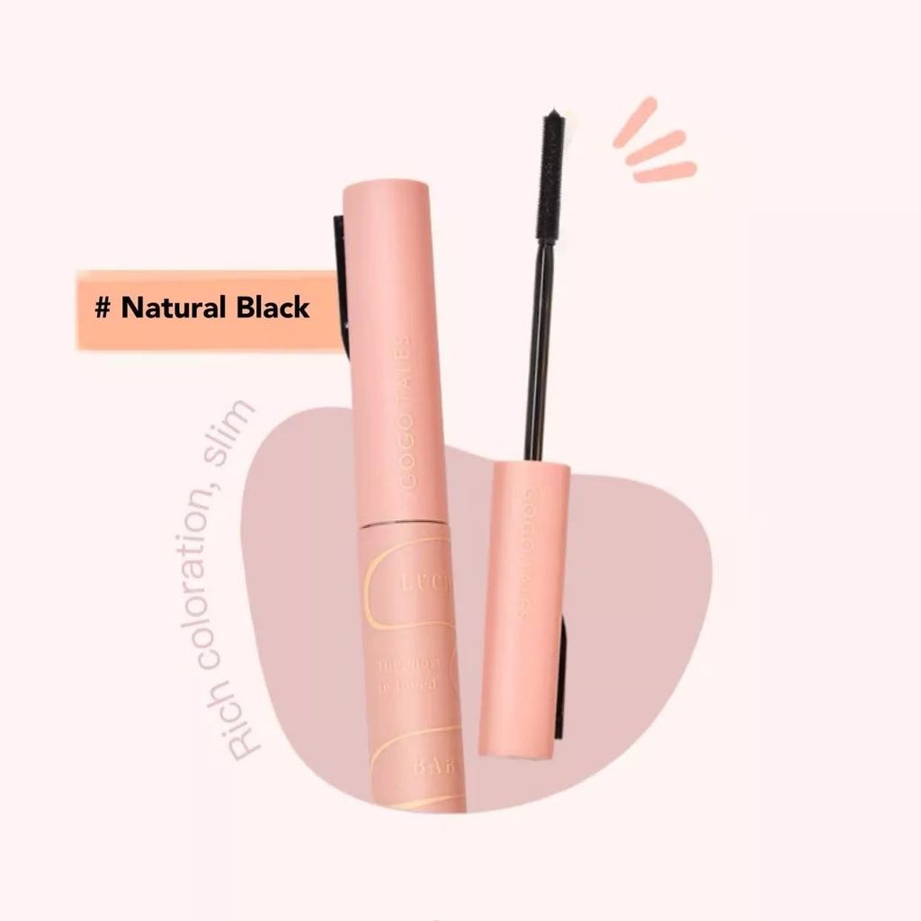 Mascara 2 Đầu Làm Dài Và Cong Mi Gogo Tales Flying Feather Lengthen 10g