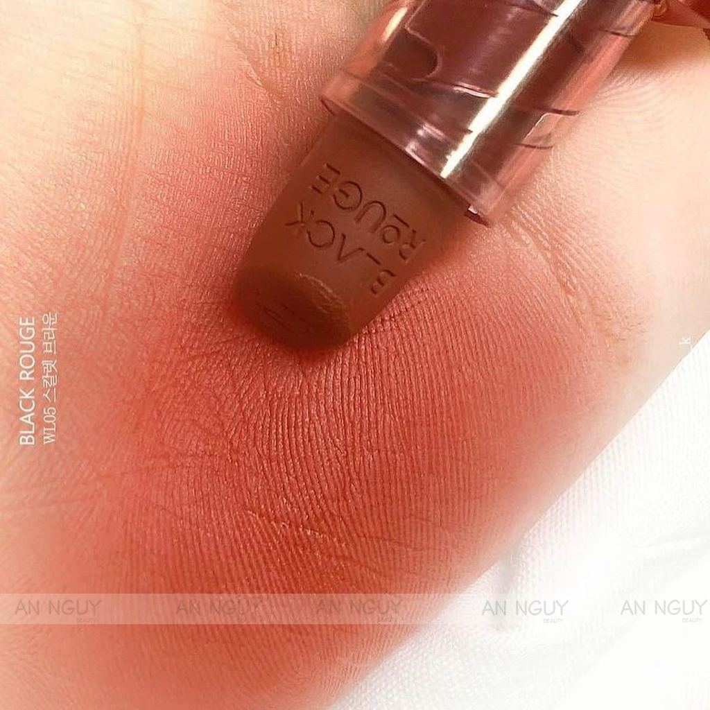 Son Thỏi Black Rouge Wearable Velvet Lipstick 4.4g