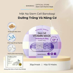 Mặt Nạ Banobagi Stem Cell Vitamin Mask 30gr