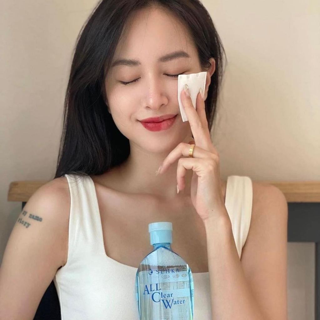 Nước Tẩy Trang Senka All Clear Water Micellar Formula Fresh Anti Shine Ngừa Mụn, Kiểm Soát Nhờn (Xanh Lá)