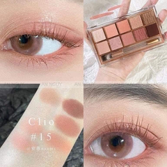 Phấn Mắt 10 Ô Clio Pro Eye Palette (Phiên Bản Vỏ Trong) 0.6gr x 10