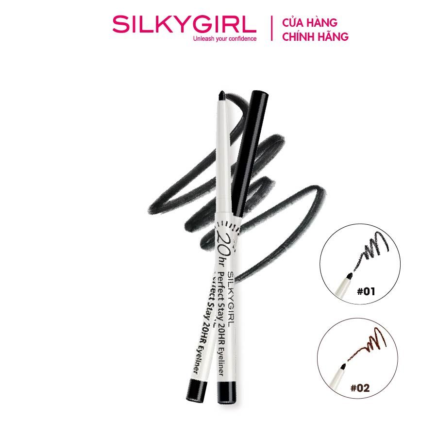 Chì Viền Mắt SilkyGirl Perfect Stay-20hr 0.28g