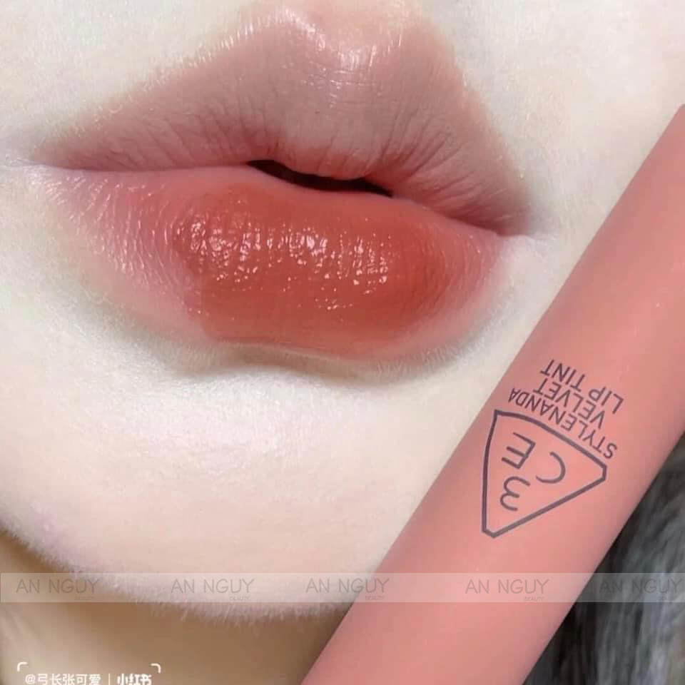 Son Kem Lì 3CE Velvet Lip Tint Lên Chuẩn Màu, Mịn Mượt 4gr