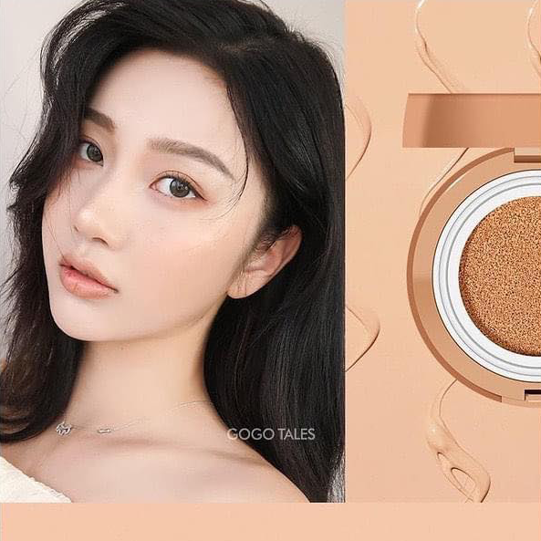 Phấn Nước 2 Lõi Gogo Tales Moist Air Cushion Cream 13g (Kèm Lõi)