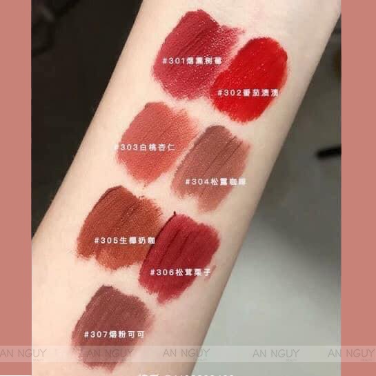 Son Kem Lì Hold Live Flower Sakura Velvet Matte Lip Glaze 3gr