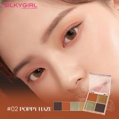 Bảng Phấn Mắt 4 Ô SILKYGIRL Full Bloom Shadow Quad 6.4gr