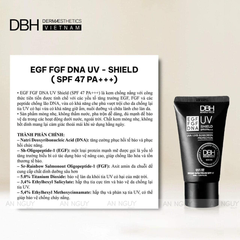 Kem Chống Nắng DBH EGF-FGF-DNA UV Shield SPF47+ PA+++ (Mẫu Mới) 60ml