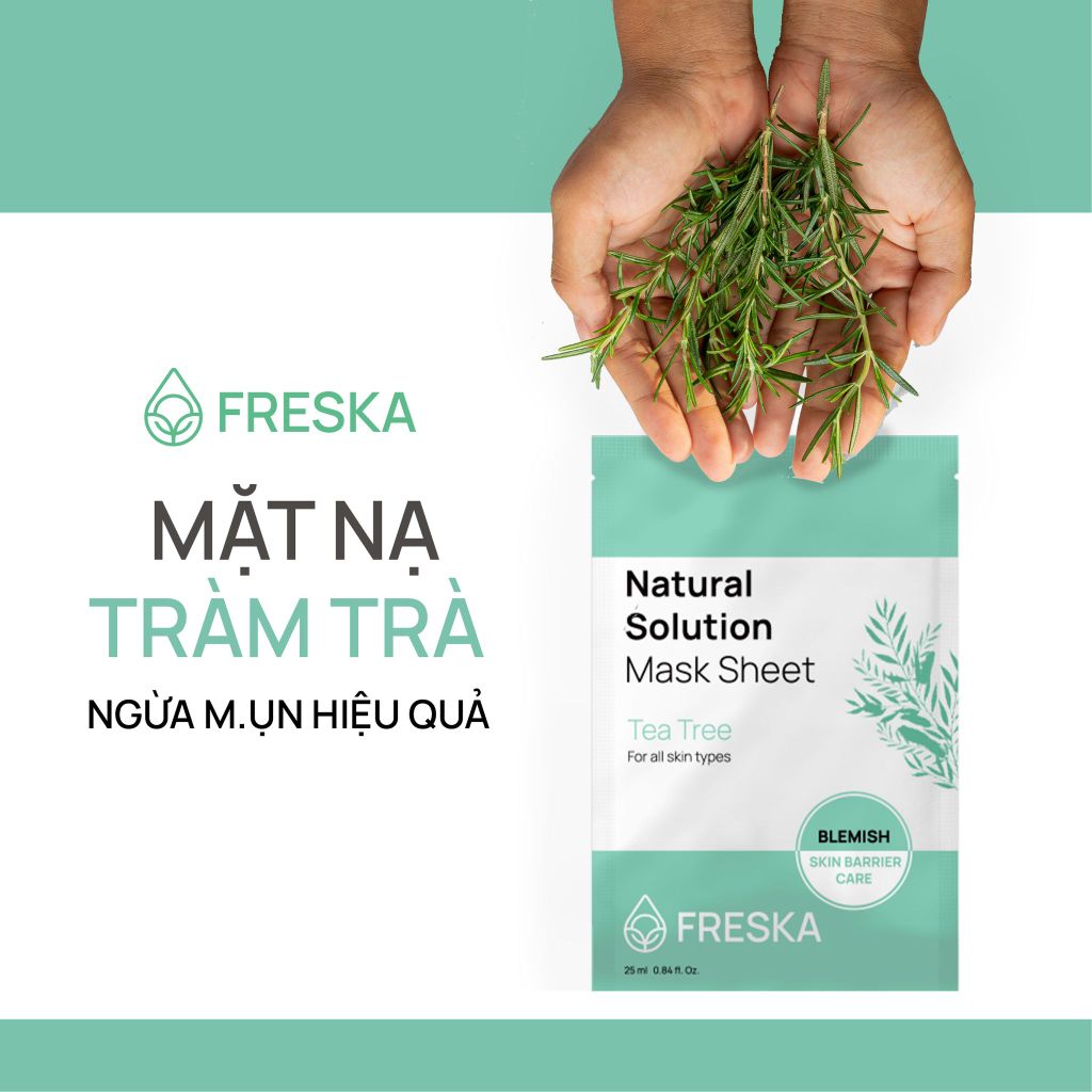 Mặt Nạ Dưỡng Da Freska Natural Solution Mask Sheet 25ml