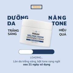 Kem Dưỡng Nâng Tone PeKah Melting Snow Whitening Cream Dưỡng Trắng Sáng Da 50ml