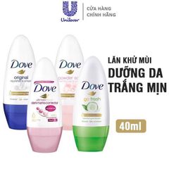 Lăn Khử Mùi Dove Ngăn Mồ Hôi, Khử Mùi Cơ Thể Hiệu Quả 40ml