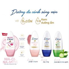 Lăn Khử Mùi Dove Ngăn Mồ Hôi, Khử Mùi Cơ Thể Hiệu Quả 40ml