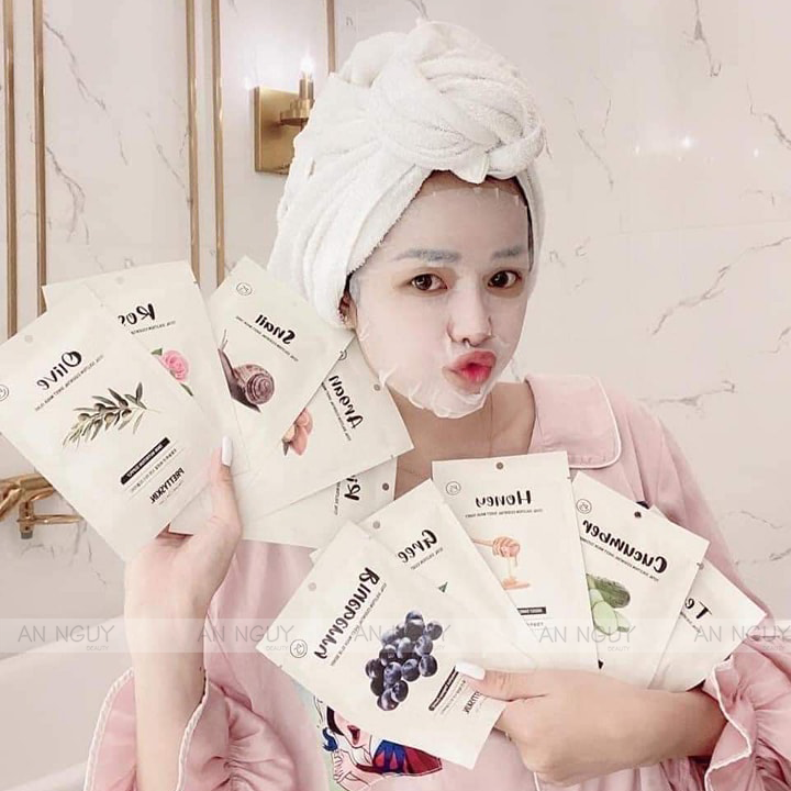 Mặt Nạ Dưỡng Da Prettyskin Total Solution Essential Sheet Mask Chiết Xuất Tự Nhiên 23gr