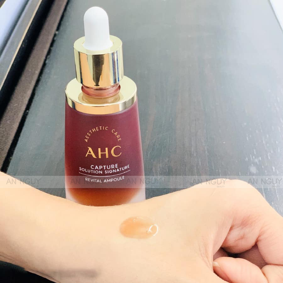 Tinh Chất AHC Capture Solution Signature Phục Hồi Và Cải Thiện Da 50ml (Mẫu Mới)