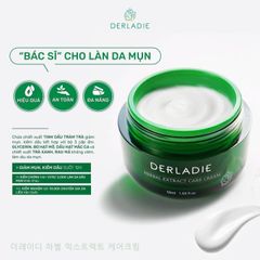 Kem Dưỡng Tràm Trà Derladie Herbal Extract Care Cream Giảm Mụn, Kiềm Dầu 50ml