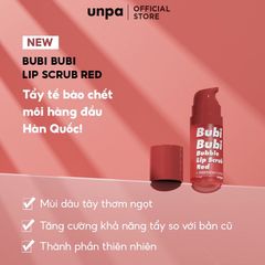 Tẩy Tế Bào Chết Môi Sủi Bọt Unpa Bubi Bubi Bubble Lip Scrub 10ml