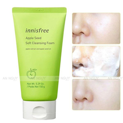 Sữa Rửa Mặt Innisfree Apple Seed Soft Cleansing Foam Sạch Sâu 150ml
