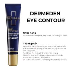 Kem Dưỡng Vùng Mắt Dermeden Night Protocole Intense Eye Contour Giảm Thâm Mắt 15ml