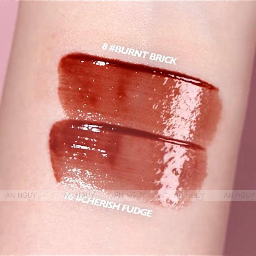 Son Tint Bóng Lilybyred Glassy Layer Fixing Tint Cupid Club (Phiên Bản Giới Hạn) 3.8gr #08 Burnt Brick