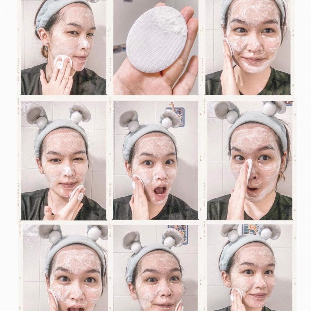 Miếng Rửa Mặt Silicon SEPHORA Exfoliating Face